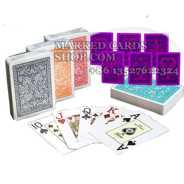 Fournier 2818 Jumbo Index Jogando Cartas Lentes de Contato Cartas Marcadas