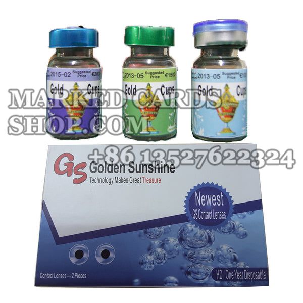 Lentes de contato IR profissionais para ver através de cartões