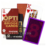 Piatnik Jogando Cartas Opti Poker Marcação Invisível para Trapaça de Cartas