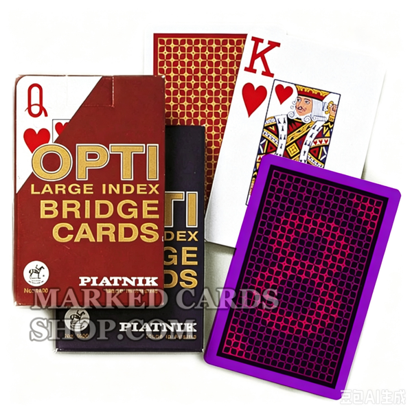 Piatnik Jogando Cartas Opti Poker Marcação Invisível para Trapaça de Cartas