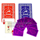 Modiano 54 Carte Blackjack Cartas marcadas com tinta infravermelha