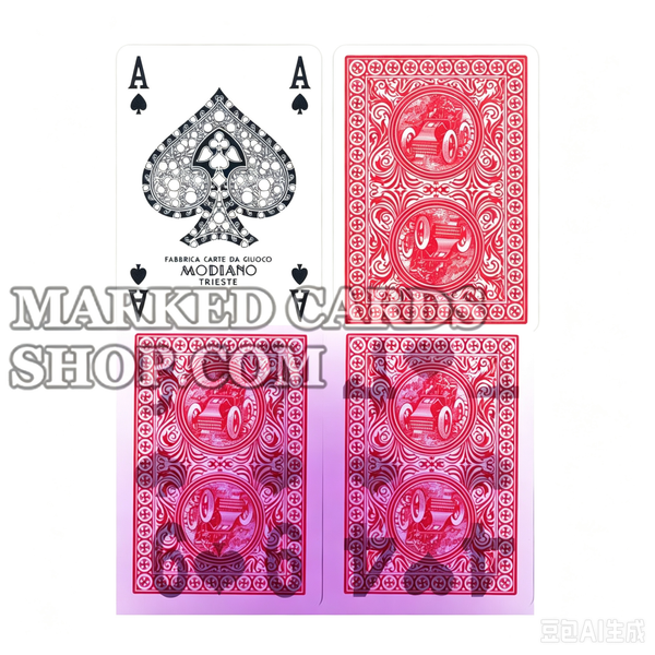 Deck de suco Magic Golden Trophy para truques de cassino