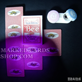 Bee <tc>baralho marcados</tc> à venda com lentes de contato para leitores de cartões marcados