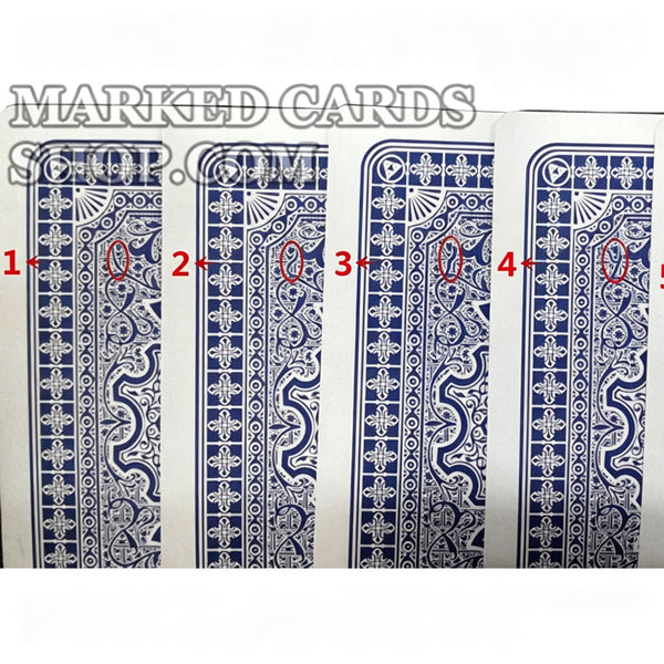 Cartas de truque de mágica Jumbo Bee com marcações de cartas ocultas