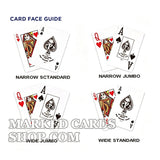 Cartões invisíveis marcando KEM Paisley 2 <tc>baralhos</tc> Narrow Regular