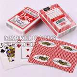 Cartas de jogar Casino Bumble Bee trapaceando com lentes de contato de cartas marcadas