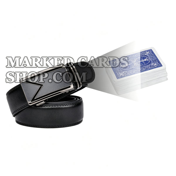 Scanner de trapaça de cinto de couro para uso de código de barras <tc>baralho marcados</tc> com analisador de pôquer