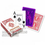 Fournier Prestige <tc>Bicycle</tc> Cartas de pôquer marcadas para lentes de contato