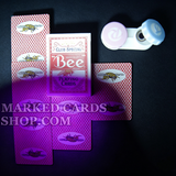 Bee <tc>baralho marcados</tc> à venda com lentes de contato para leitores de cartões marcados