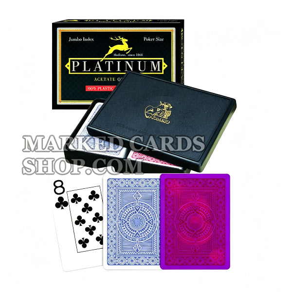 Cartões Modiano Platinum Acetate para trapaça em jogos de cassino